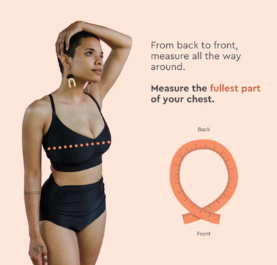 How to measure your bra size