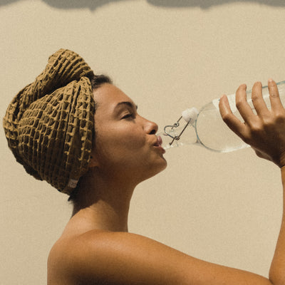 Weightless Waffle Hair Wrap