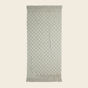 Organic Checkered Beach Towel