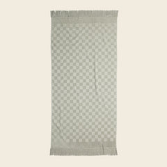 Organic Checkered Beach Towel