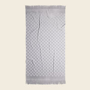 Organic Checkered Beach Towel