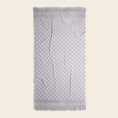 Organic Checkered Beach Towel