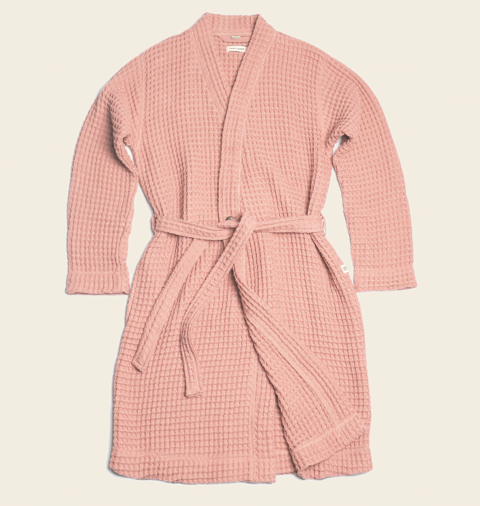 Weightless Waffle Bath Robe – Wild Isles Swim