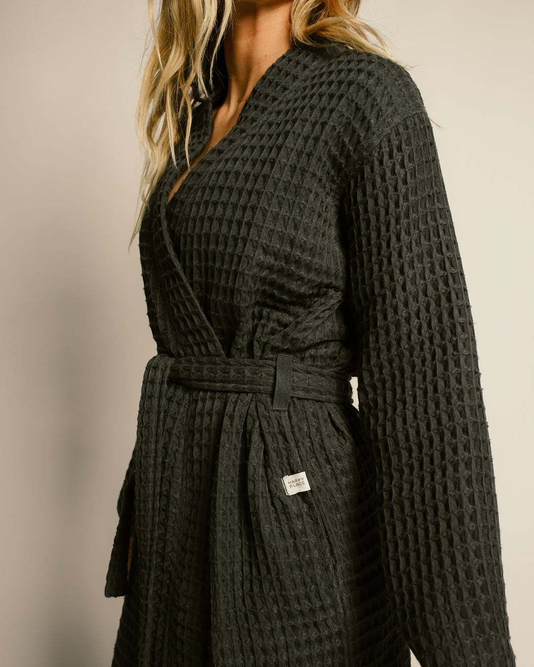 Weightless Waffle Bath Robe – Wild Isles Swim