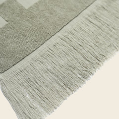 Organic Checkered Beach Towel