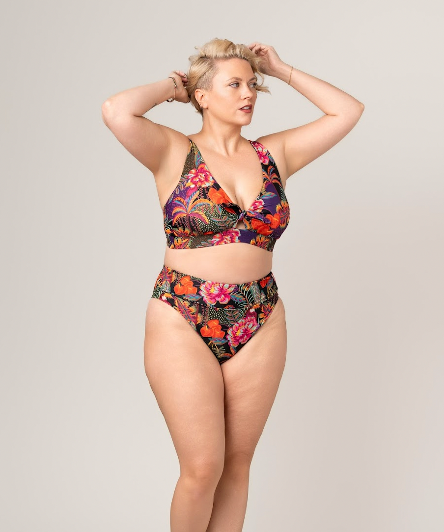 Tie Bikini Top - Dottie – Wild Isles Swim